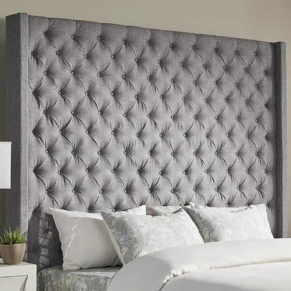 Naples Button-tufted Wingback Headboard only by iNSPIRE Q Artisan - - 19511535