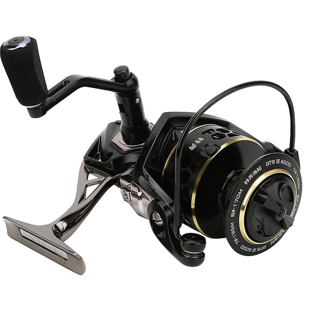 Metal Right / Left Interchangeable Spinning Fishing Reel Saltwater Fish Bait Casting Wheelgts 6000