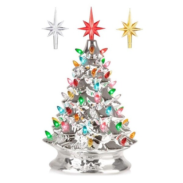 RJ Legend Cordless Hand Painted Ceramic Tree (9 Inch/ 15 Inch)