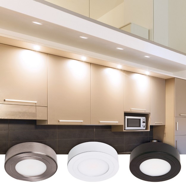 Armacost Lighting Purevue White Under Cabinet Led Puck Light Cabinet Lights