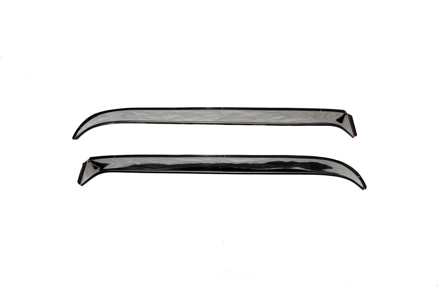 Auto Ventshade (AVS) Ventshade Window Visors: Outside Mount， Stainless Steel Finish， Front Windows， 2 Piece Set Fits 1995 Ford F-150