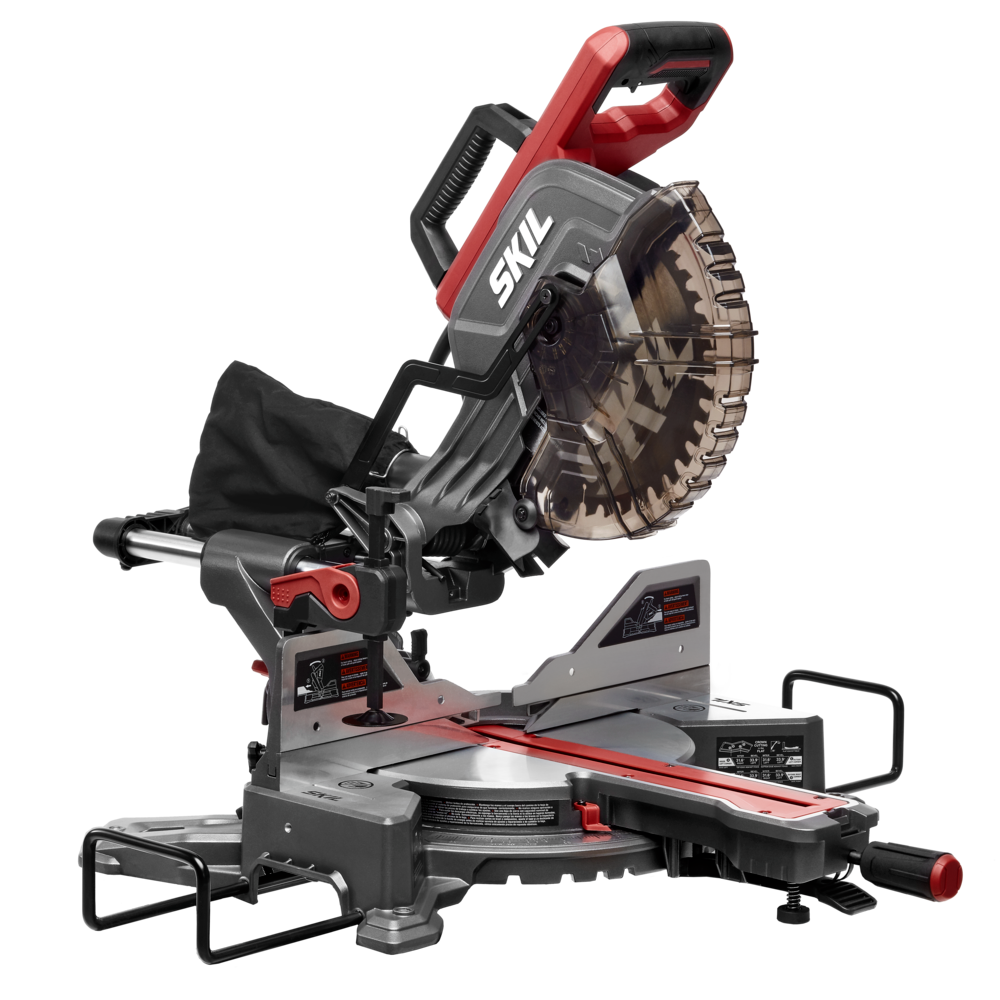 SKIL Dual Bevel Sliding Miter Saw 10， 15 Amp， 4，800 RPM ;