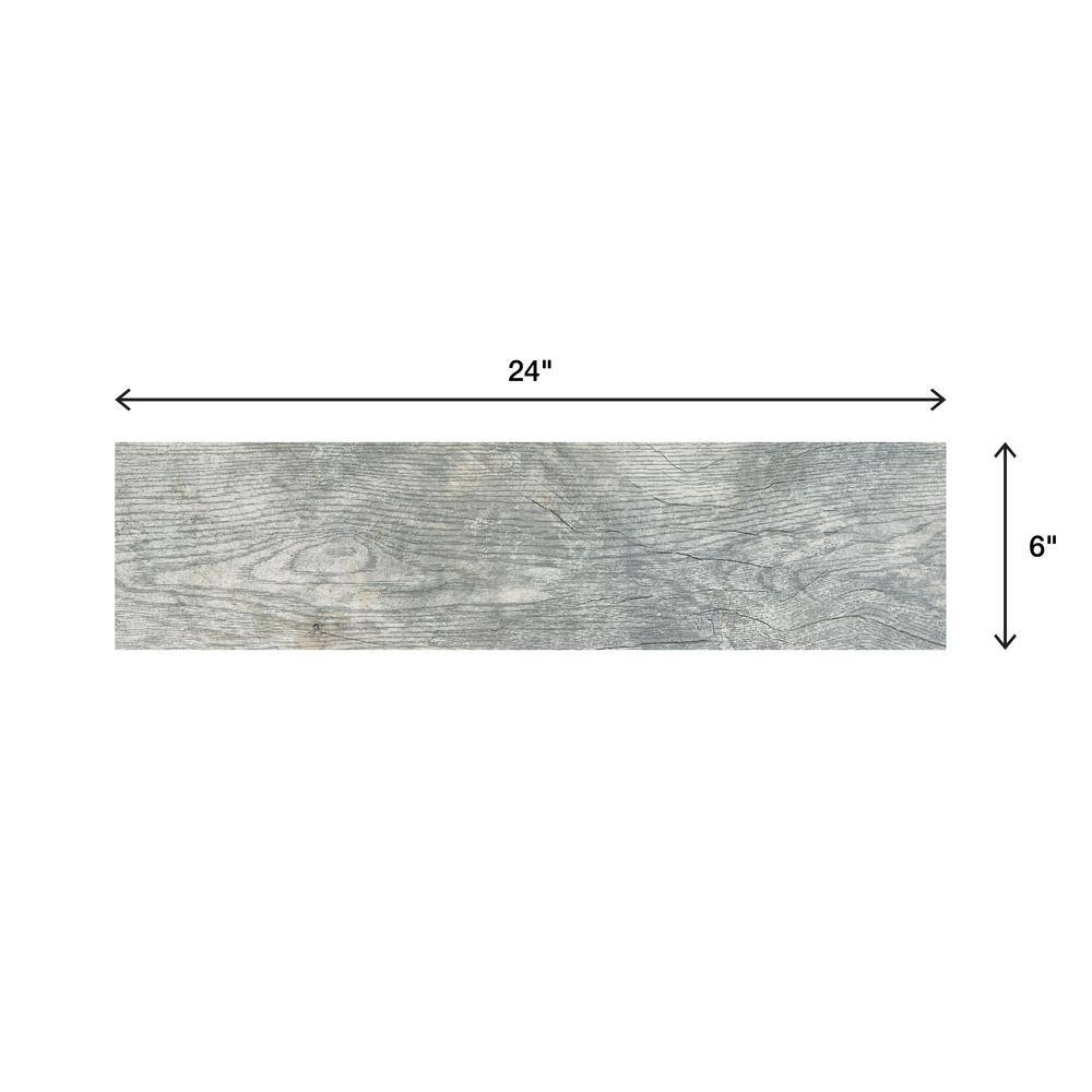 Marazzi Montagna Dapple Gray 6 in. x 24 in. Porcelain Floor and Wall Tile (392.31 sq. ft.Pallet) ULM7624HDPL1PR