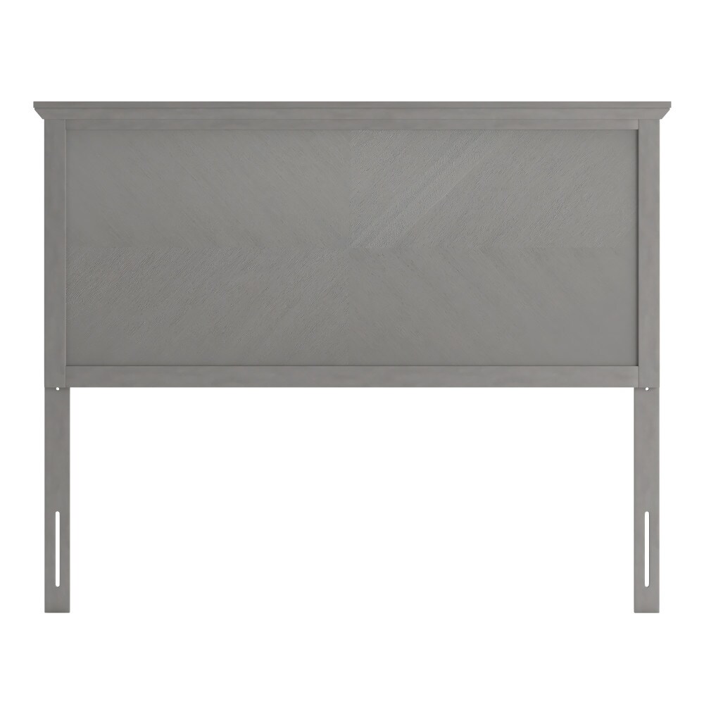 Contemporary Herringbone Patterned Headboard Only