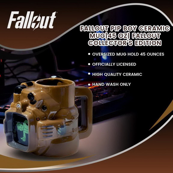 Just Funky JFL CMG 9461 C Fallout Pip Boy 48oz Cer...