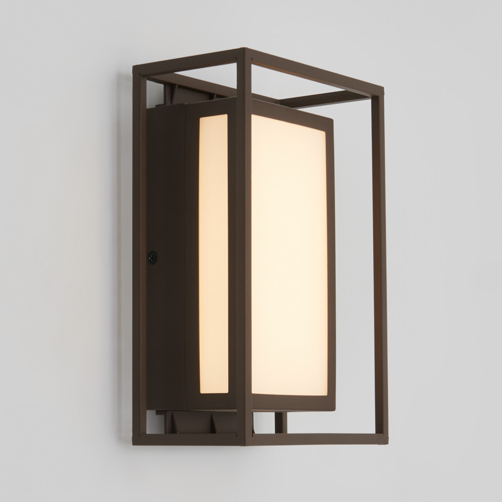 Ghost Integrated LED Outdoor Light   Transitional   Outdoor Wall Lights And Sconces   by Artika  Houzz