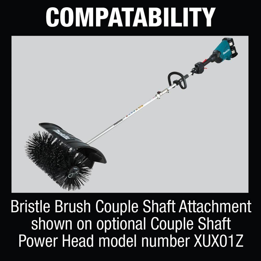 Makita Bristle Brush Attachment for Couple Shaft BR400MP