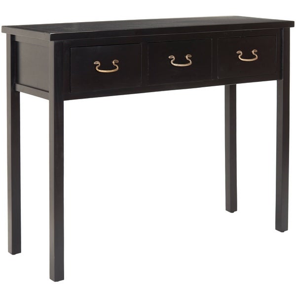 SAFAVIEH Cindy Black Console Table - 39.4