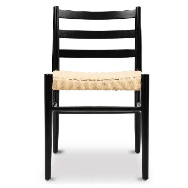 Poly and Bark Ray Dining Chair 2.0 (Set of 2) - Solid Wood Frame