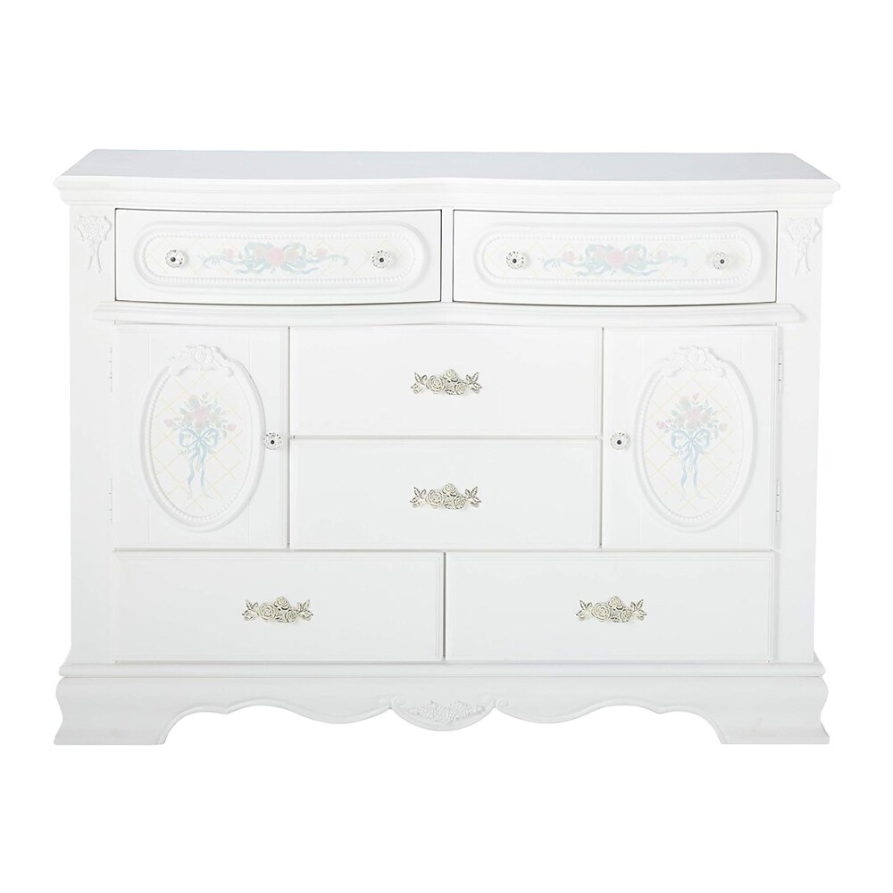 Acme Flora DRESSER White Finish