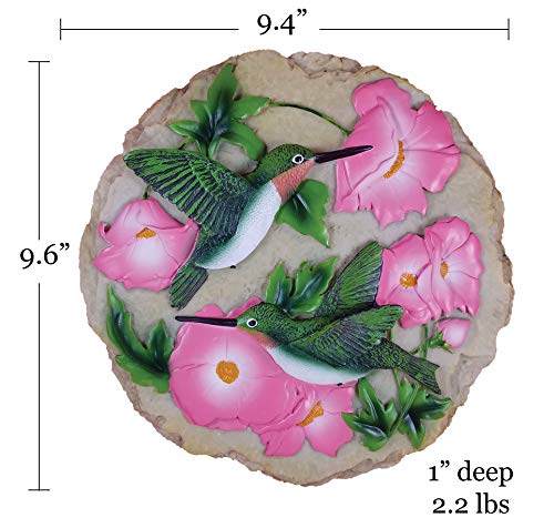 SPOONTIQUES 13094 HUMMINGBIRD STEPPING STONE