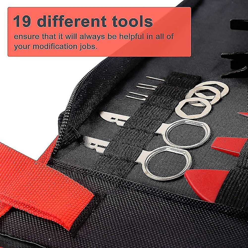 Auto Car Opening Repair Tools Set， Pry Disassembly Tool Interior Door Clip Panel Trim Dashboard Removal