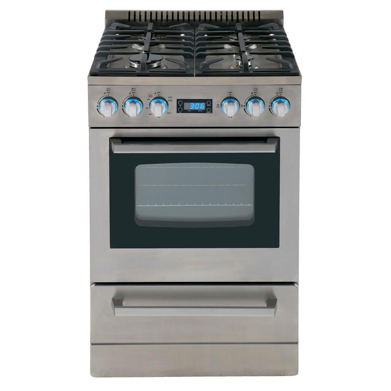 Avanti 24in Elite Freestanding Gas Range DGR24P3S