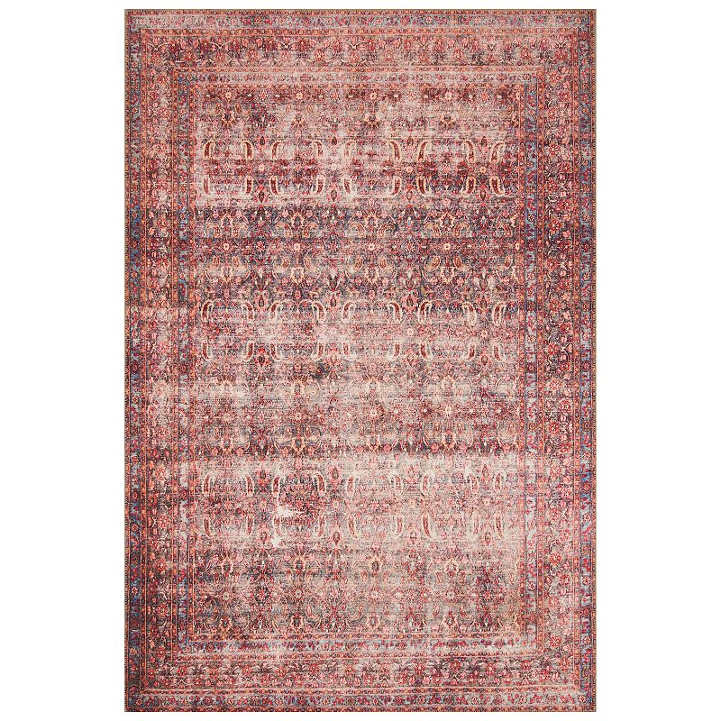 Loloi II Loren Eggplant Crimson Accent or Area Rug