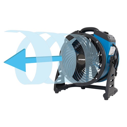 XPOWER P-21AR Industrial Axial Air Mover