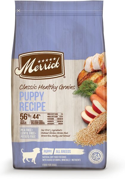 Merrick Classic Healthy Grains Puppy Recipe Dry Dog Food