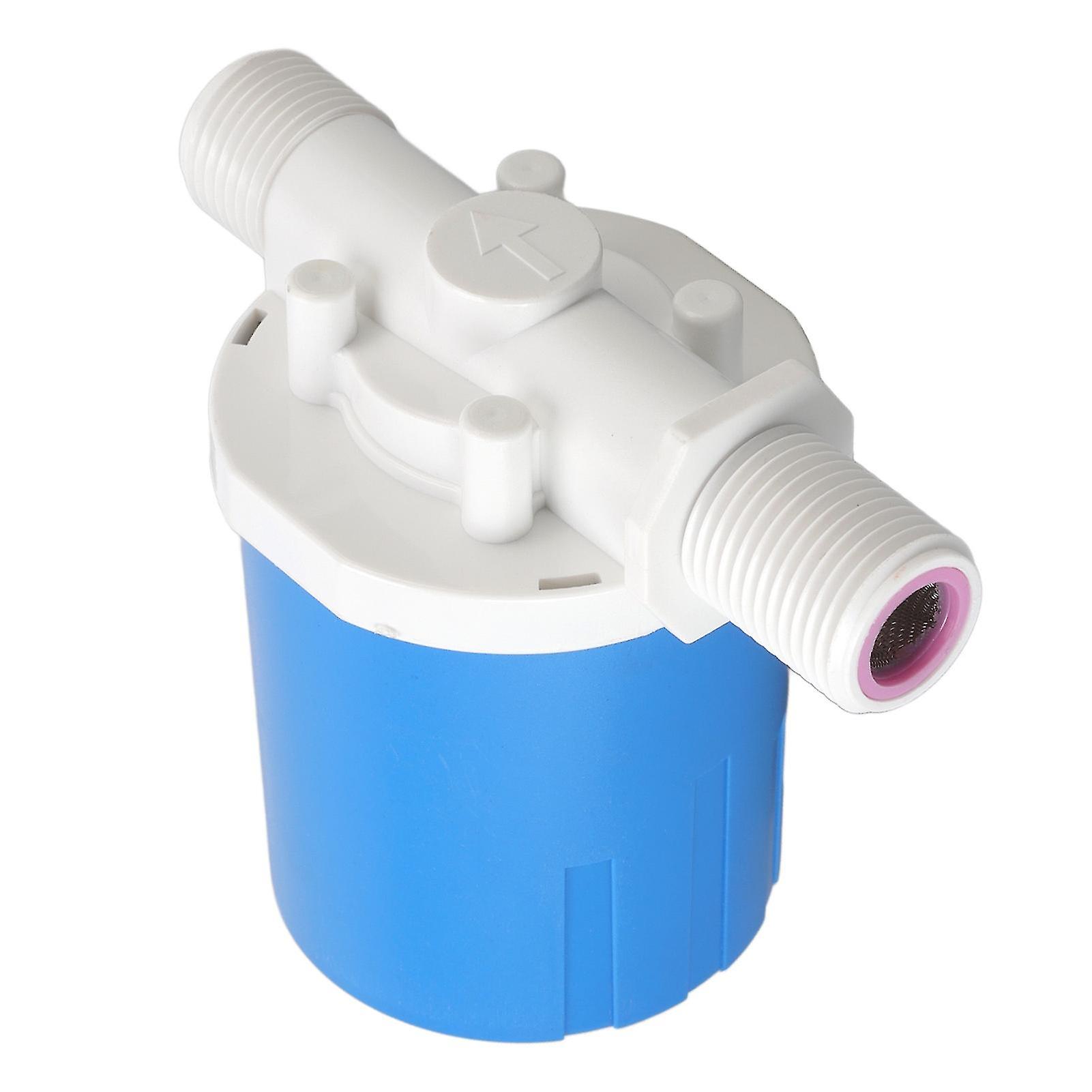 Automatic Float Valve Plastic Compact Leakage Proof Inner Water Level Control Valve for Water Tank G3/4 Built in Side Entry