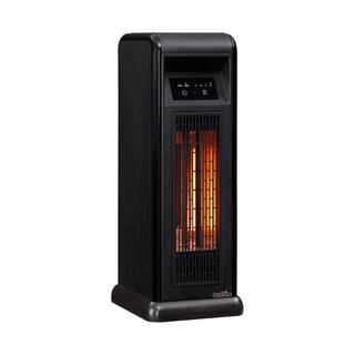 Twin Star Home Duraflame 23.01 in. 1500-Watt Electric Infrared Quartz Tower Heater with Remote 5HM9100-O560