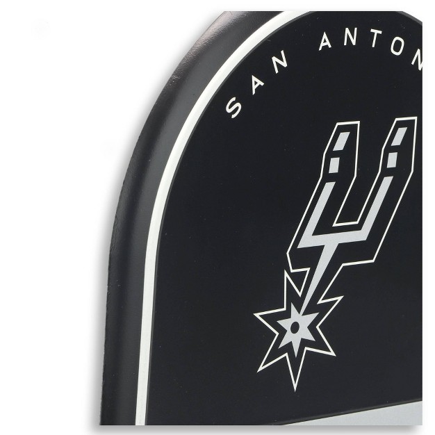 Nba San Antonio Spurs Embossed Metal Pill Wall Sign