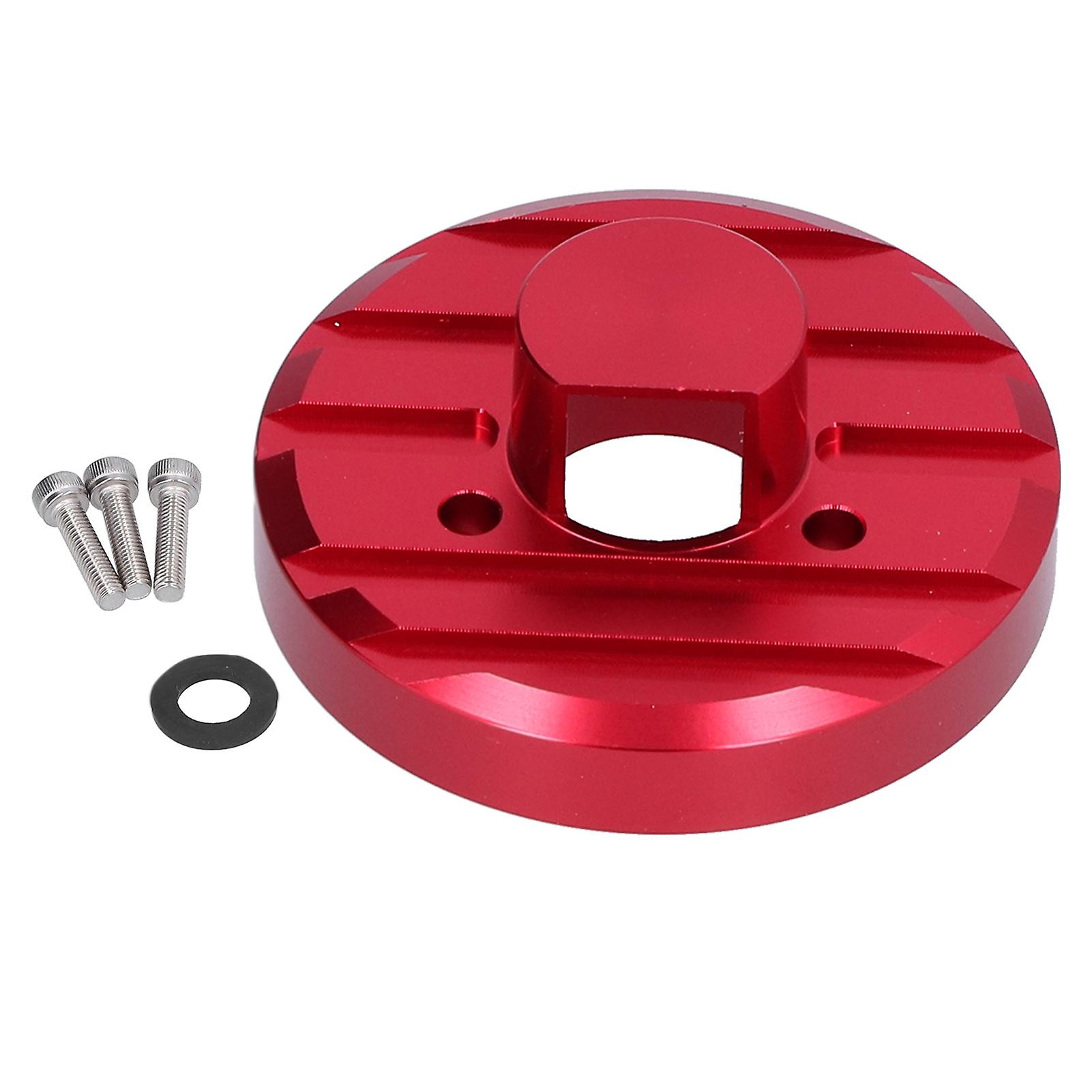 Car Antenna Base With Mounting Hardware Gasket Metal Fit For Jeep Wrangler Jk/jl 20072017red