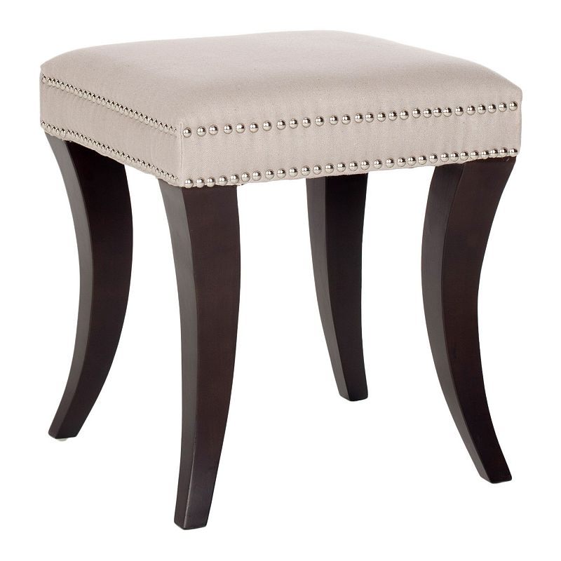 Safavieh Diva Linen Ottoman