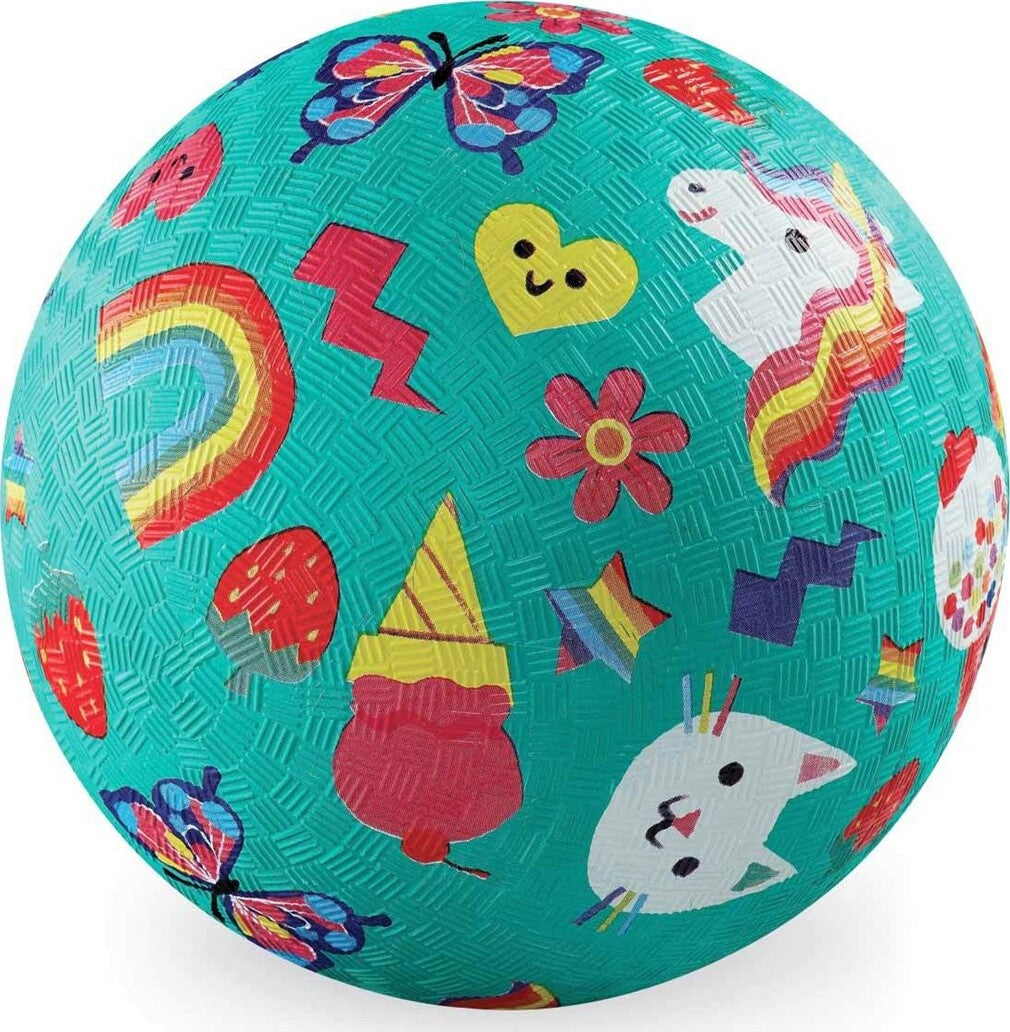 7 Smiley Playground Ball