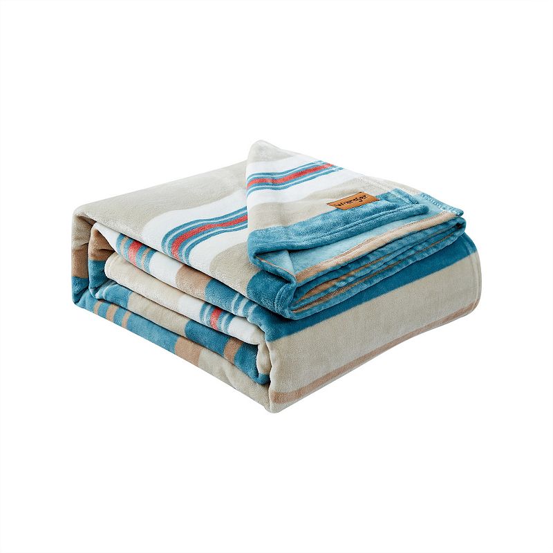 Wrangler Modern Serape Stripe Bed Blanket