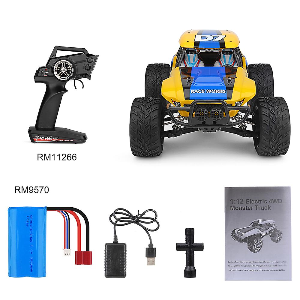 Ky-1816a Rc Truck 2.4g 2wd 1/18 Scale Rc Crawler Off-road Infinite Speed Car Toys Rtr