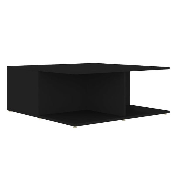 vidaXL Coffee Table Black 31.5