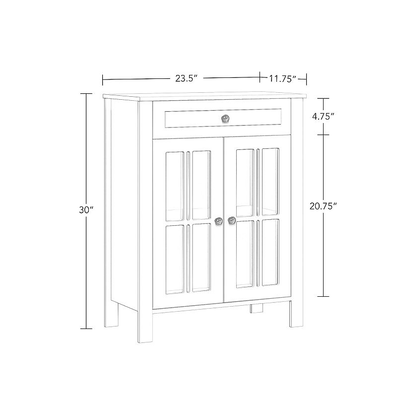 RiverRidge Home Danbury 2-Door Floor Cabinet