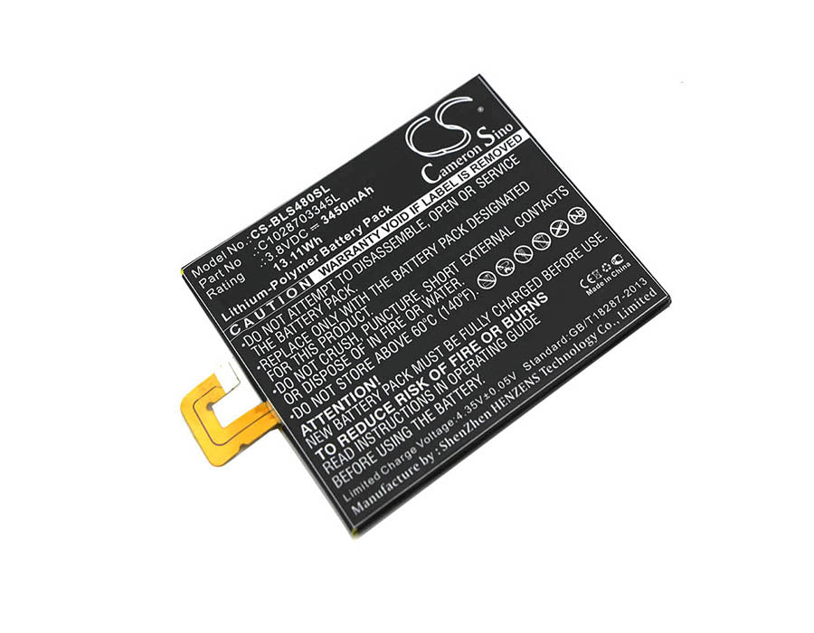 BLU S490U Studio 70 II U480U U48OU Replacement Battery BatteryClerkcom Mobile Phone