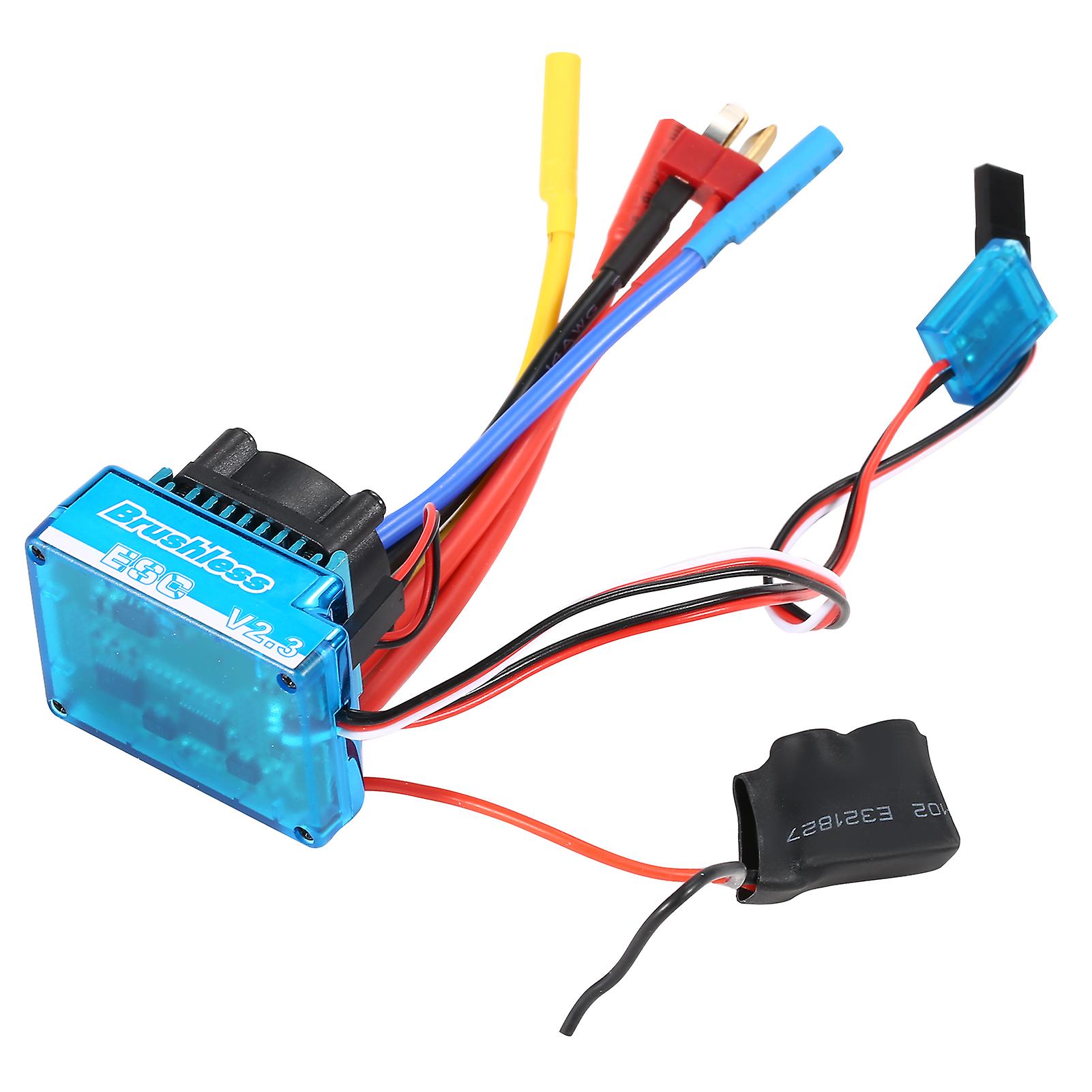 3650 3900kv Waterproof Brushless Motor With 120a Brushless Esc With 5.8v/3a Bec Set For 1/10 Rc Car No.246007