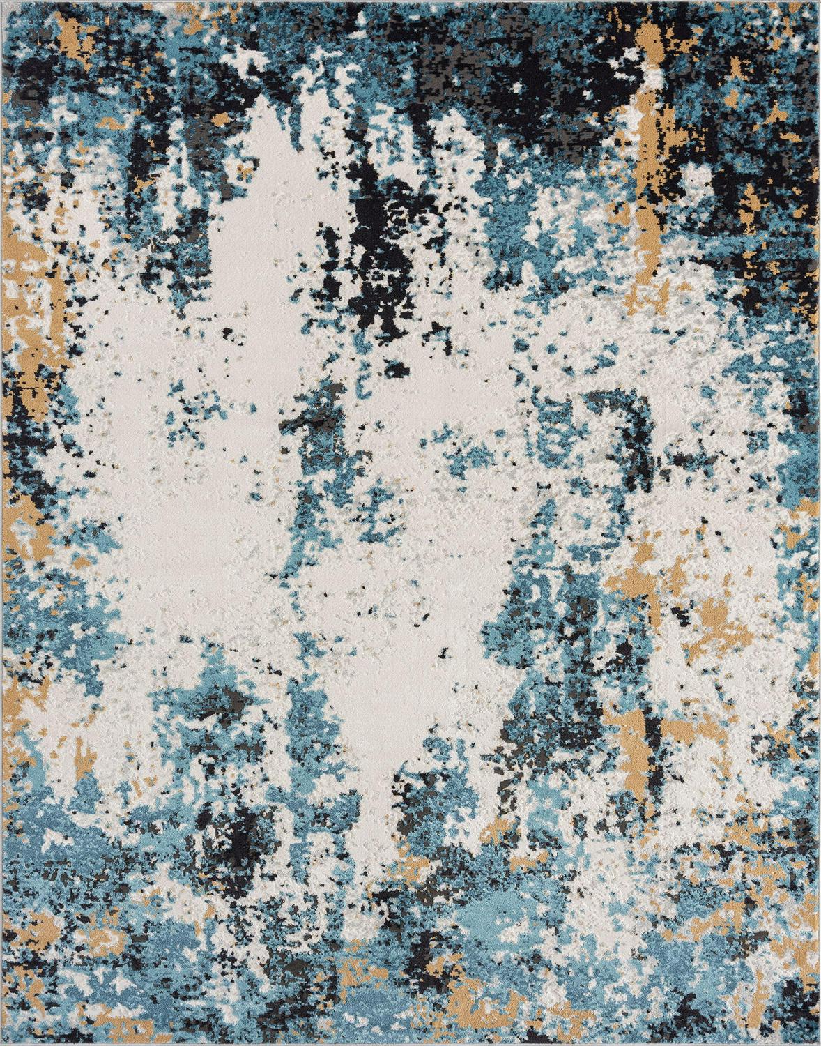 Bliss Rugs Melisa Abstract Area Rug， 5and#8242; x 7and#8242;