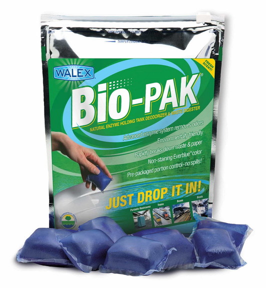 Walex BIOBLUBG Bio Pak Blue 50 Pack   Mint Fresh