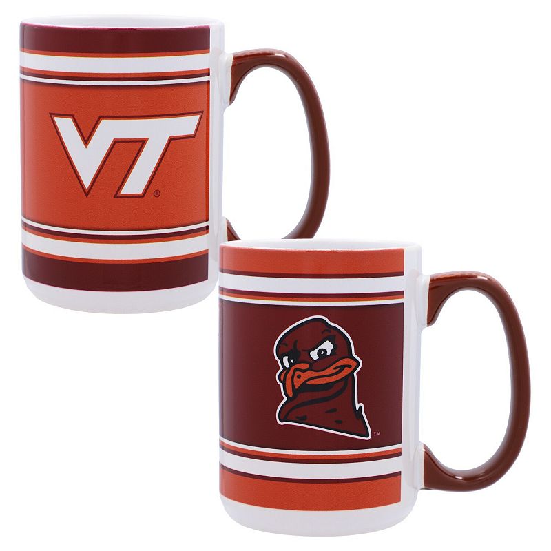 Virginia Tech Hokies 15oz. Home and Away 2-Pack Mug Set