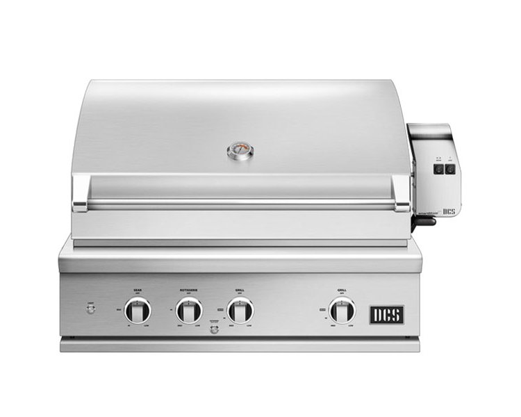 DCS Series 9and#xA0;36-Inch Built-In Natural Gas Grill with Infrared Sear Burner in Stainless Steel