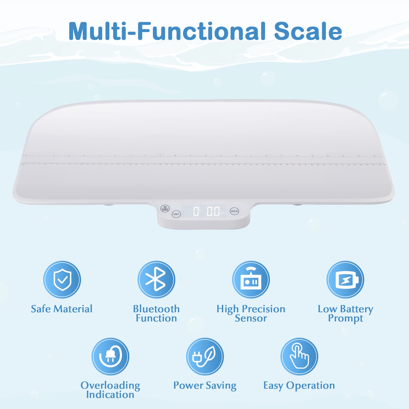 Costzon Baby Scale, Multifunctional Pet Scale with Digital LED Display