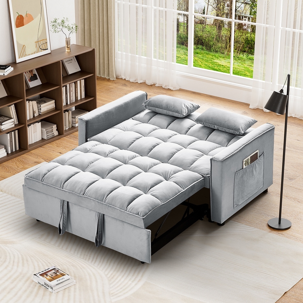 Ouyessir 3 in 1 Multi Functional Convertible Sleeper Sofa Bed