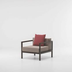 Fauteuil salon de jardin design KETTAL Landscape - Fauteuil de jardin alu