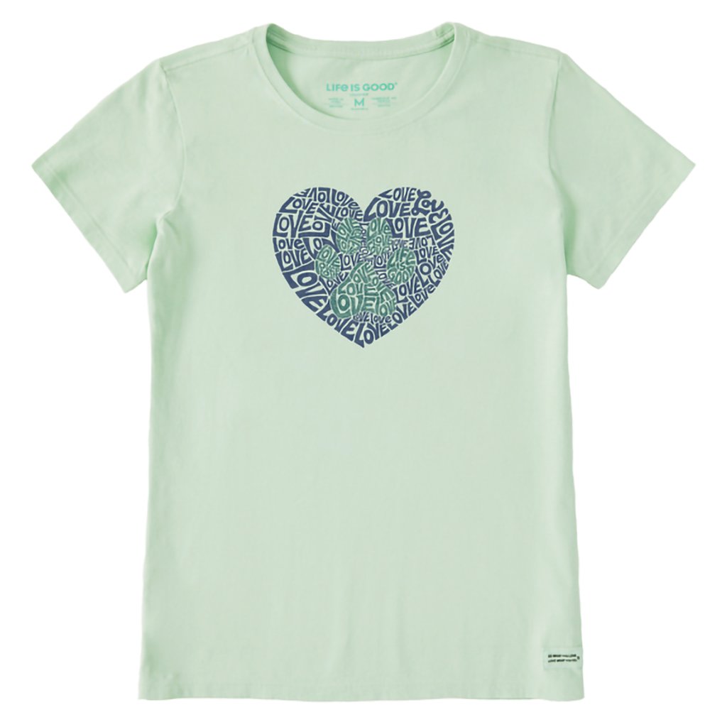 Life Is Good  Women's Animal Heart Crusher Tee