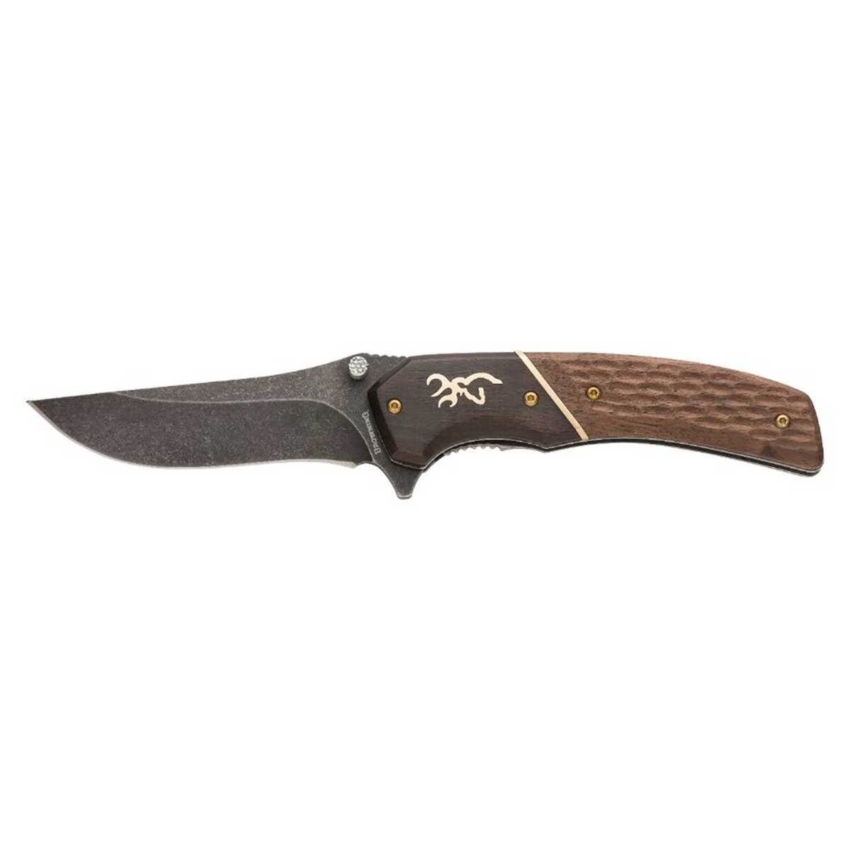 Browning Hunter 3.5 inch Folding Knife  Brown