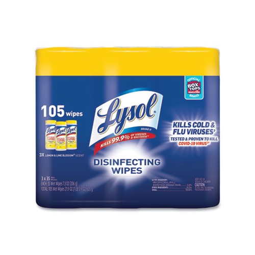 LYSOL Brand Disinfecting Wipes  RAC82159CT