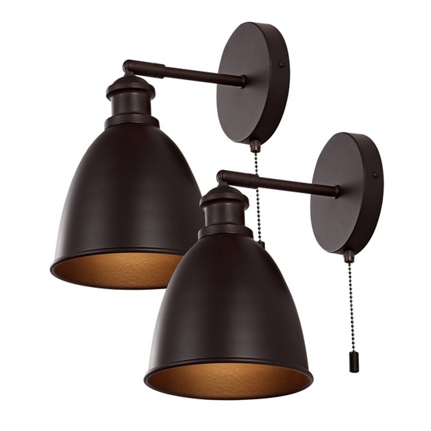 Led 1 light Hudson Bohemian Iron Wall Sconce Oil Rubbed Bronze Jonathan Y