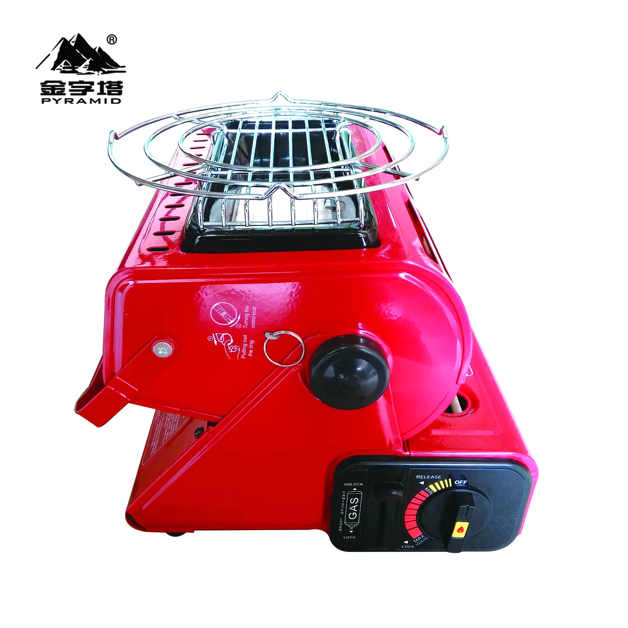 manufacturer pyramid OEM logo waterproof durable Portable camping gas heater