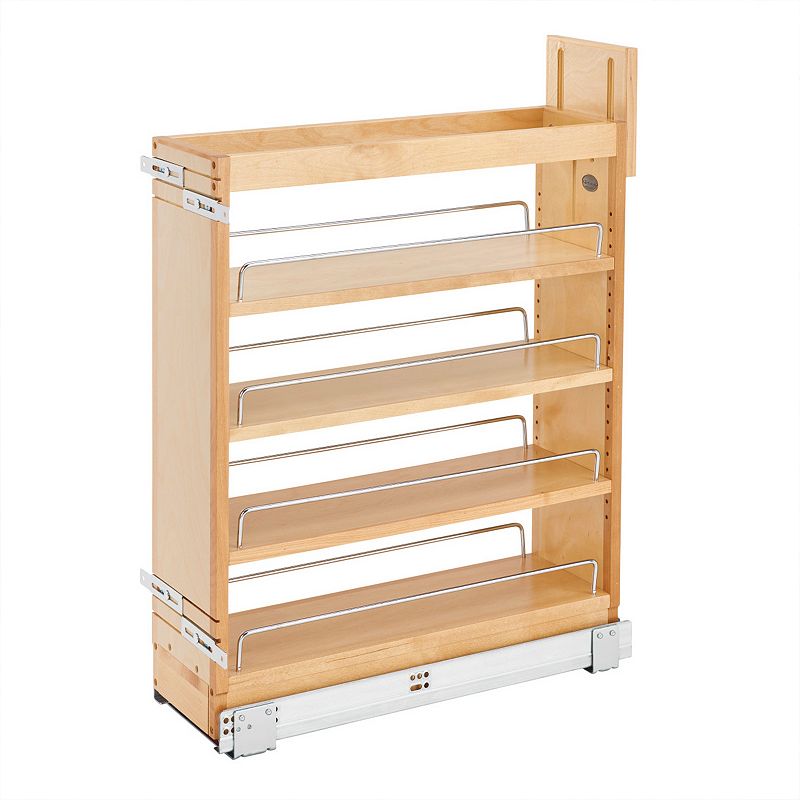 Rev-a-shelf 7.25 Inch Pull Out Kitchen Cabinet Organizer Soft-close， 448-bcsc-6c