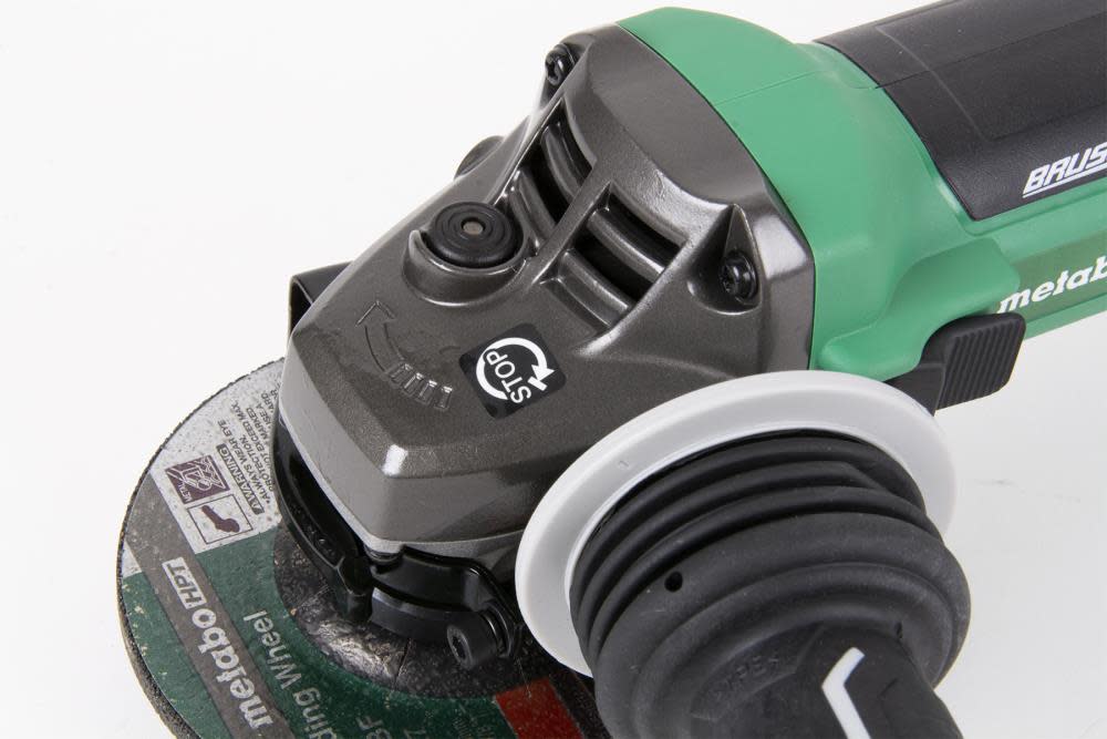 Metabo HPT Multivolt 36V Brushless 4 1/2 Grinder Slide Switch Bare Tool