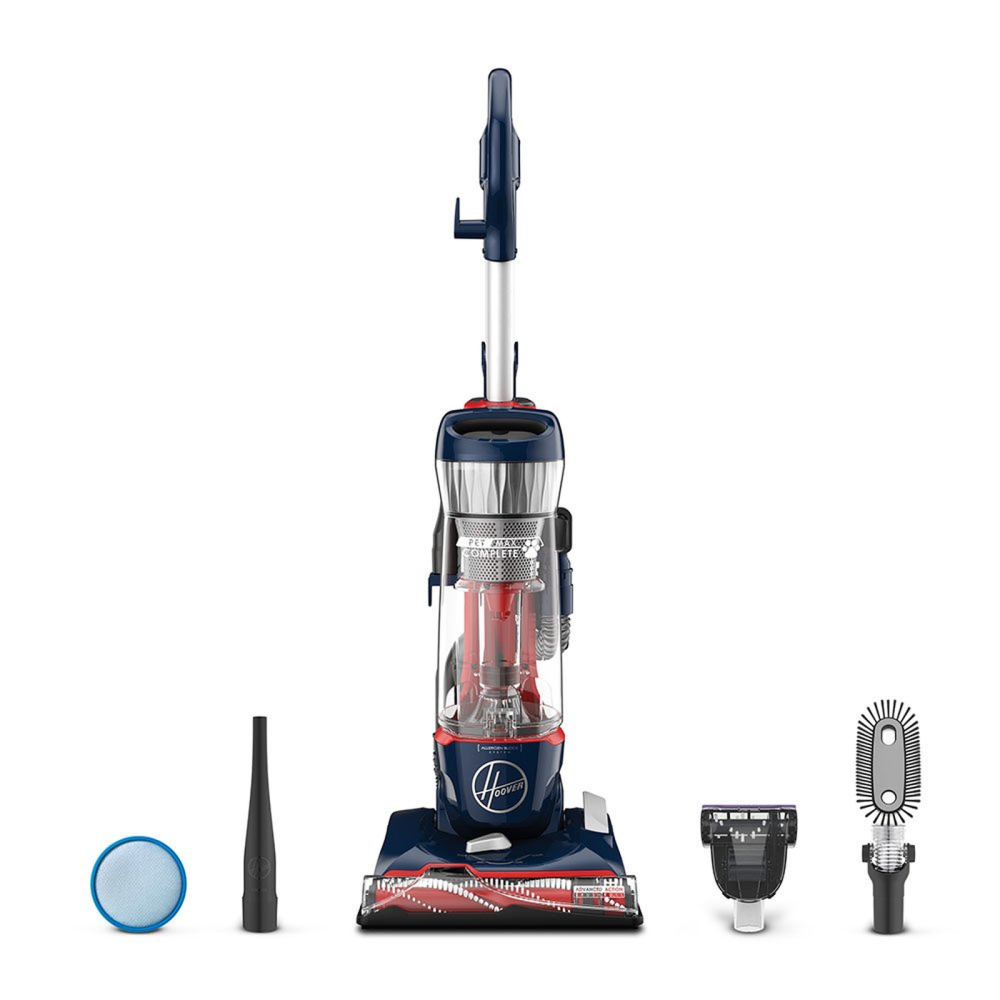 Hoover Pet Max Complete Bagless Upright Vacuum Cleaner with Allergen Block Technology ;