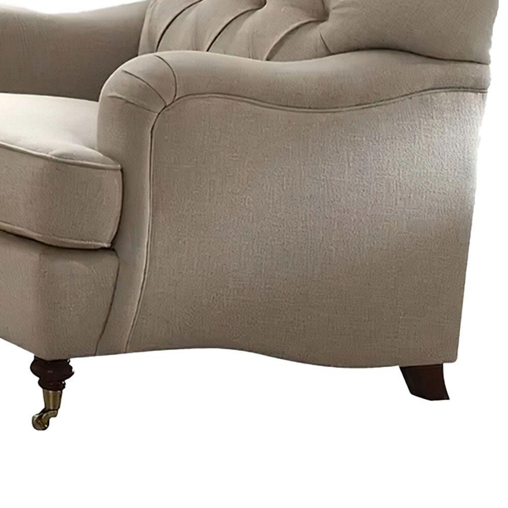 ACME Alianza Chair in Beige Fabric