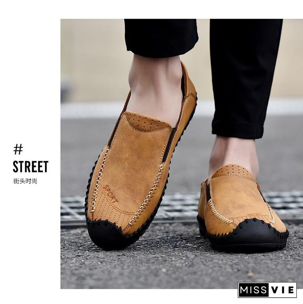 Casual Shoes Fashion Men's Shoes Casual Driving Shoes Soft Moccasins Flats Footwear Men Loafers