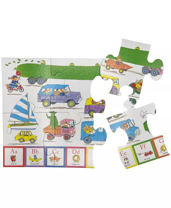 University Games Briarpatch Richard Scarrys Things That Go Giant Floor Puzzle  26 Pieces